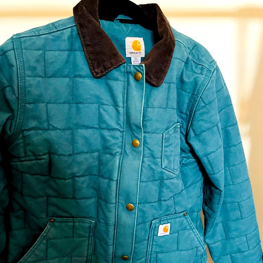 XS Green Carhart Women’s Jacket